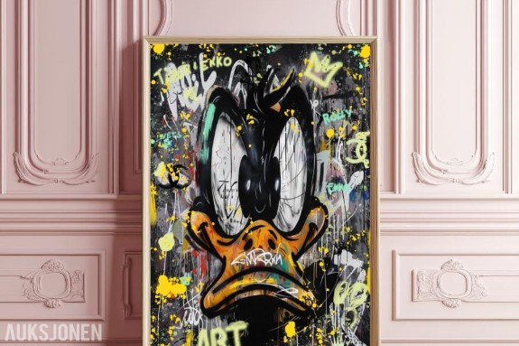 5 stk kunsttrykk - 50x70cm